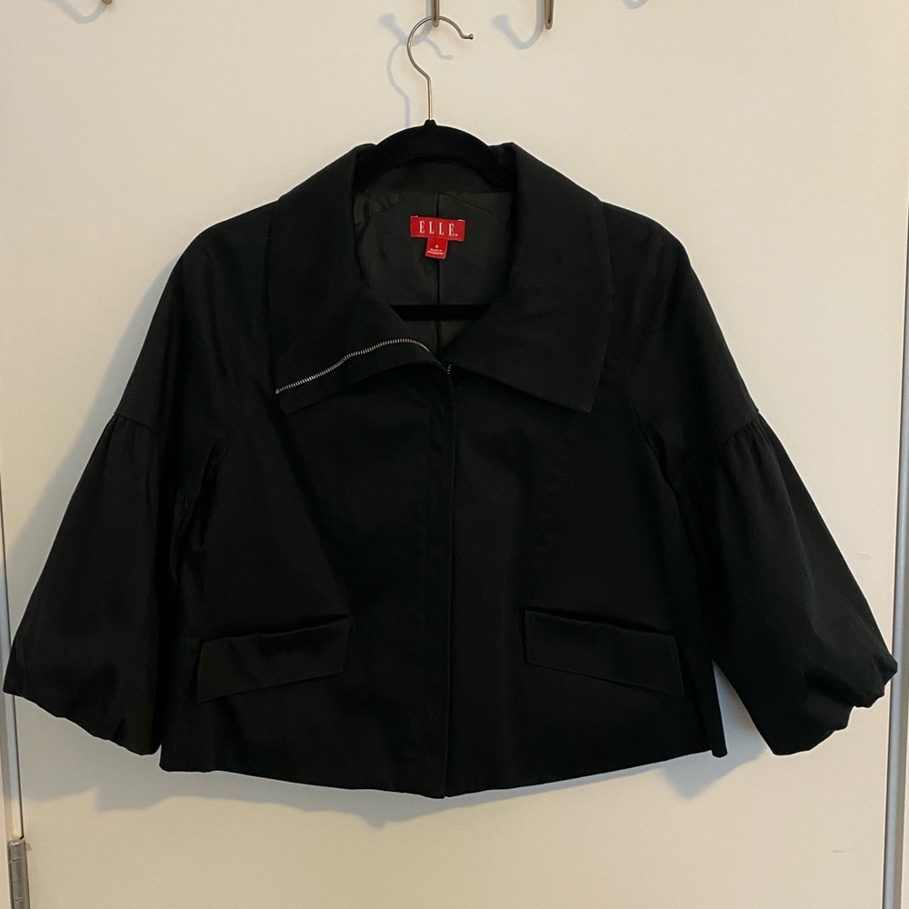 Elle jacket - cropped with billowed sleeves